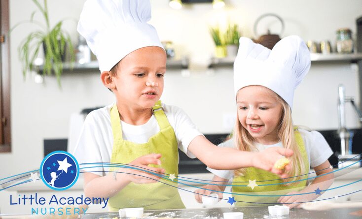 Healthy Phenomenon: Children Playing with Kitchen Utensils